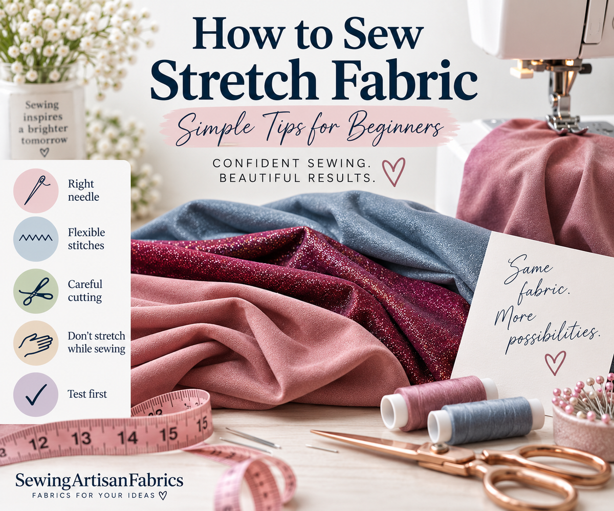 How to Sew Stretch Fabric: Simple Tips