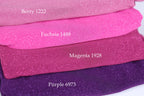 Glitter Spandex Knit Fabric Swatchbook: Polyester 4-Way Stretch Shimmer Material (18 Colors)