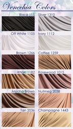 Drapey 4-Way Venechia Stretch Jersey Knit Fabric: Apparel, Costumes - 46 Colors