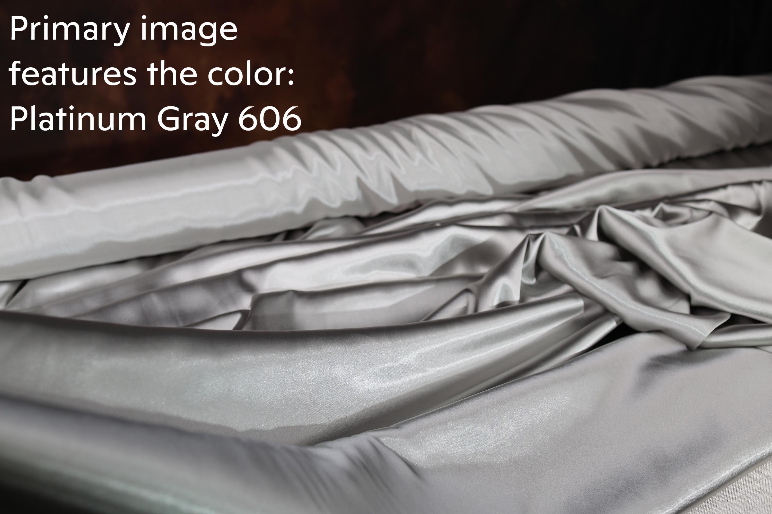the color: Platinum Gray 606