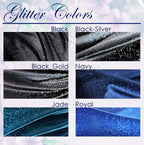 four different shades of black, blue, and silver