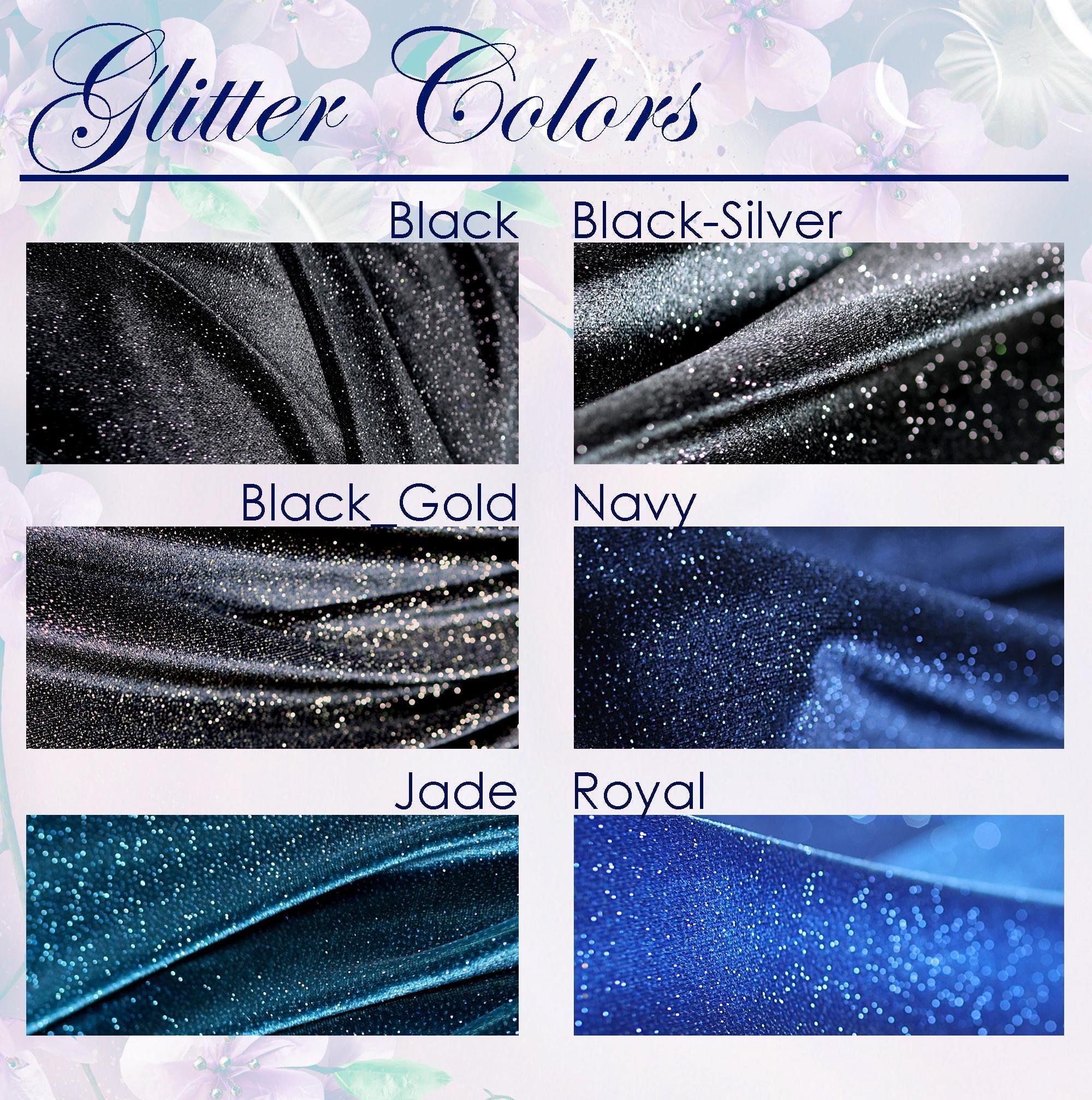 four different shades of black, blue, and silver