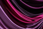 a close-up view of a fabric with a gradient of colors, transitioning from a deep purple to a lighter shade of purple. The fabric appears to be made of satin or a similar smooth, shiny material.