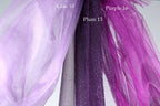 Glitter Tulle Fabric Swatchbook: 20 Colors, Sparkle Mesh, Semi-Soft Fabric Color Preview