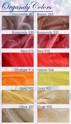 a bunch of different colors of fabric