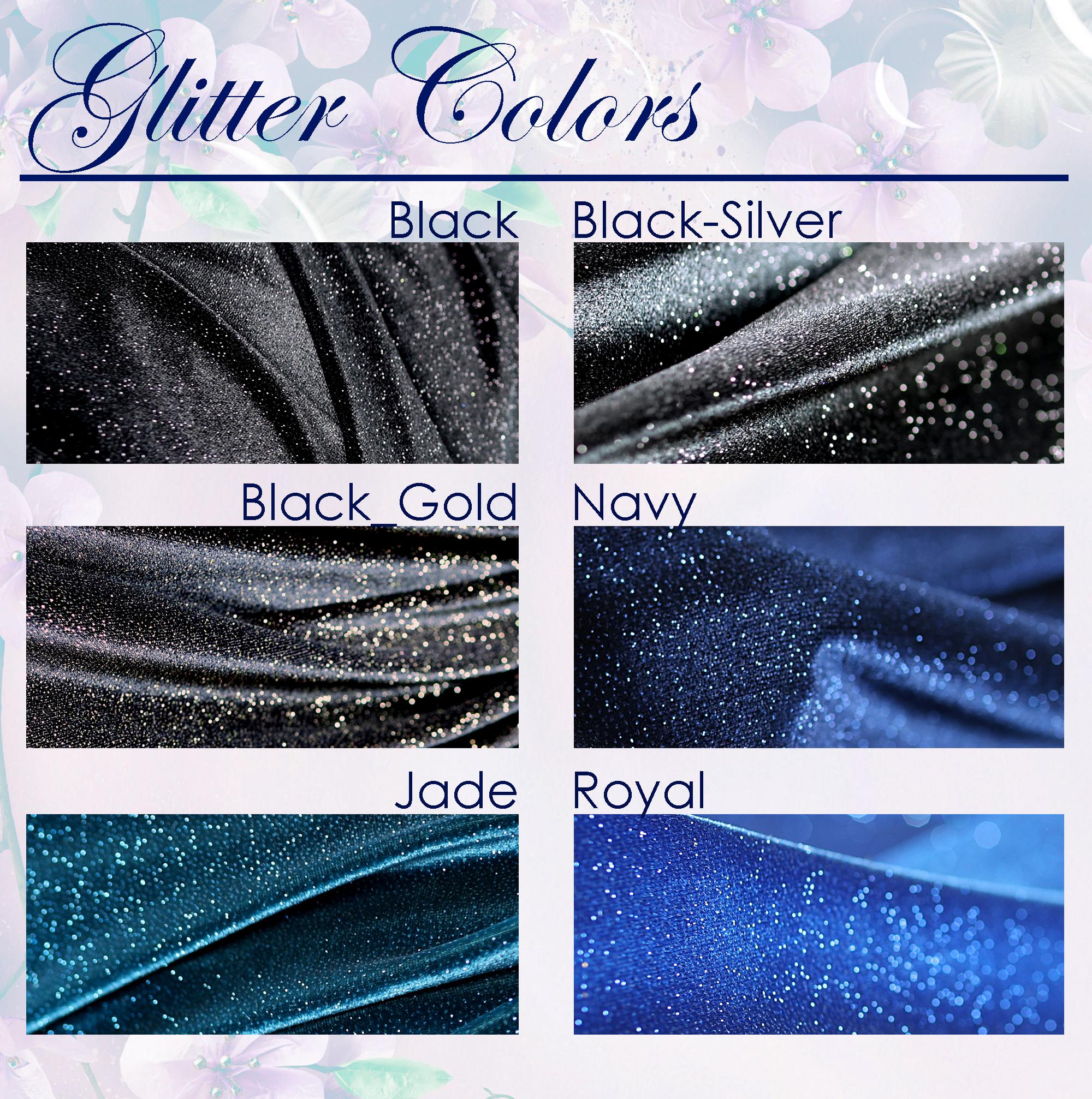four different shades of black, blue, and silver