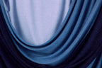 Blue-Navy Glitter Knit Fabric, 4-Way Stretch Dancewear Costume Fashion