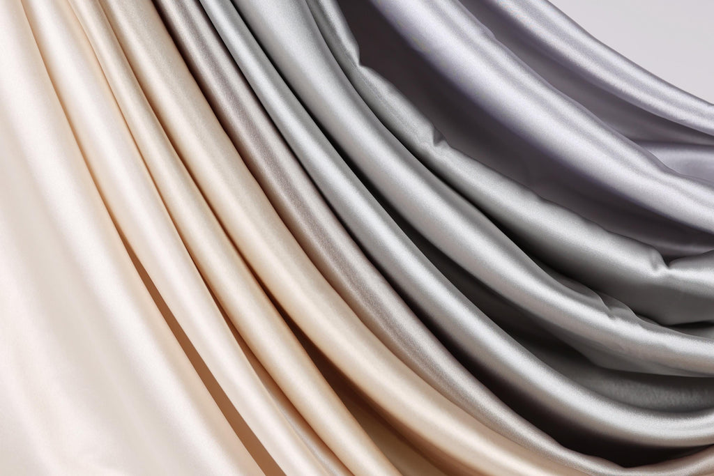 Taupe Charmeuse Satin Fabric: Bridal Gowns, Costumes, Draping - By The Yard