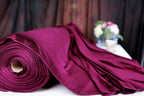 Glitter Stretch Velvet Fabric by Yard, Burgundy, Red, Spandex Costumes Dresses