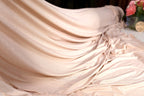 Beige-Nude Glitter Knit Fabric, 4-Way Stretch Dancewear Costume Fashion