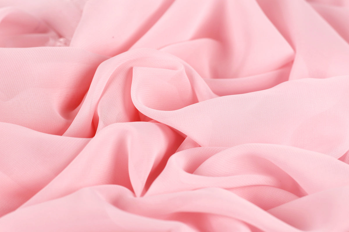 66 Colors Soft Matte Chiffon Fabric by the Yard – Hi-Multi Polyester Chiffon for Bridal Dresses, Robes, Decor