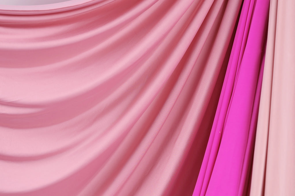 Soft Pink Venechia Stretch Fabric – 4-Way Matte Knit 201 gsm by the Yard