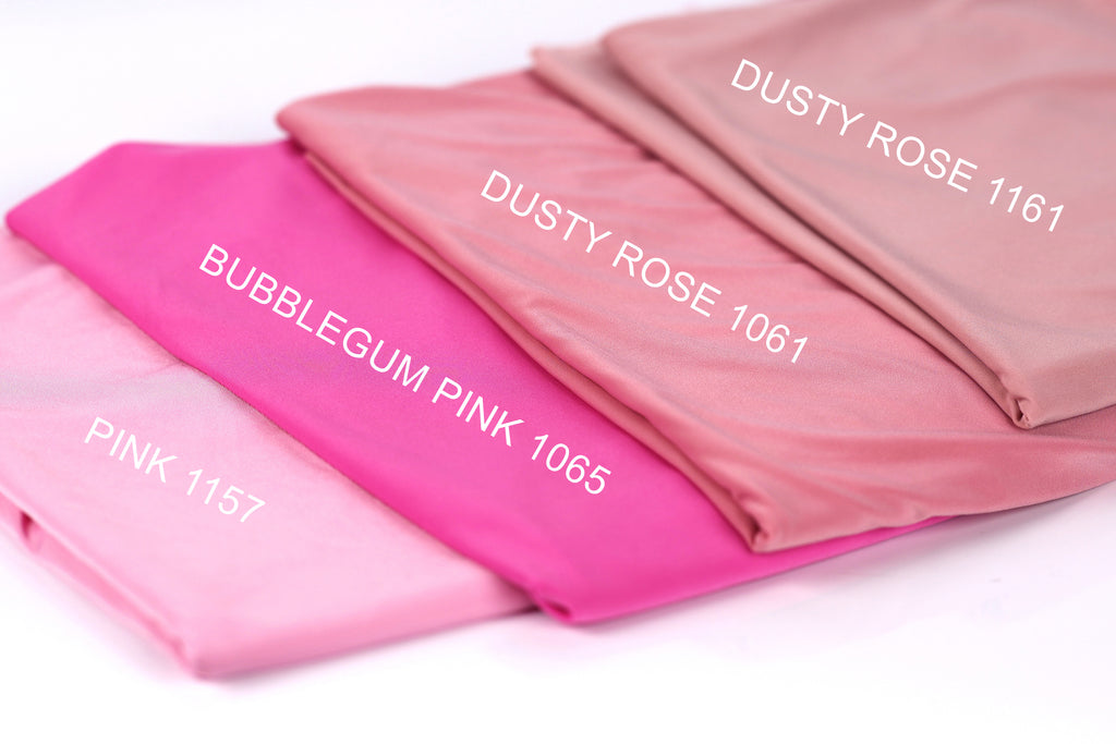 Soft Pink Venechia Stretch Fabric – 4-Way Matte Knit 201 gsm by the Yard