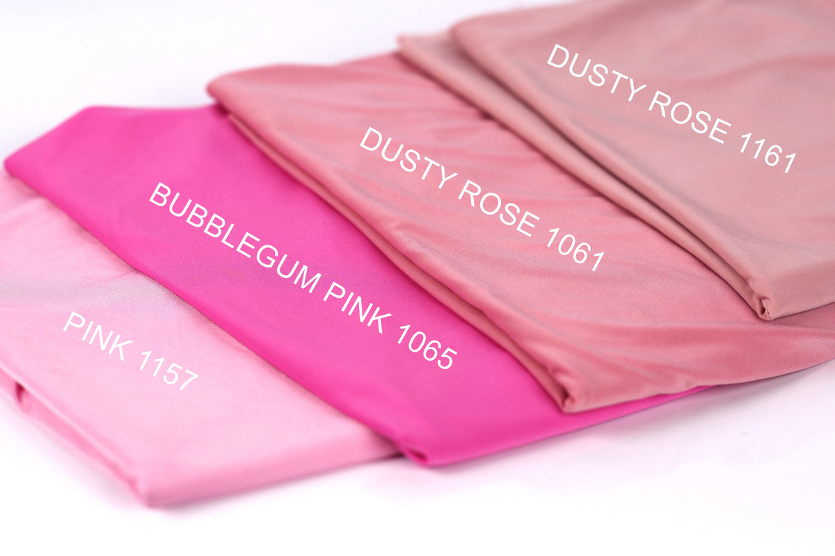 Soft Pink Venechia Stretch Fabric – 4-Way Matte Knit 201 gsm by the Yard
