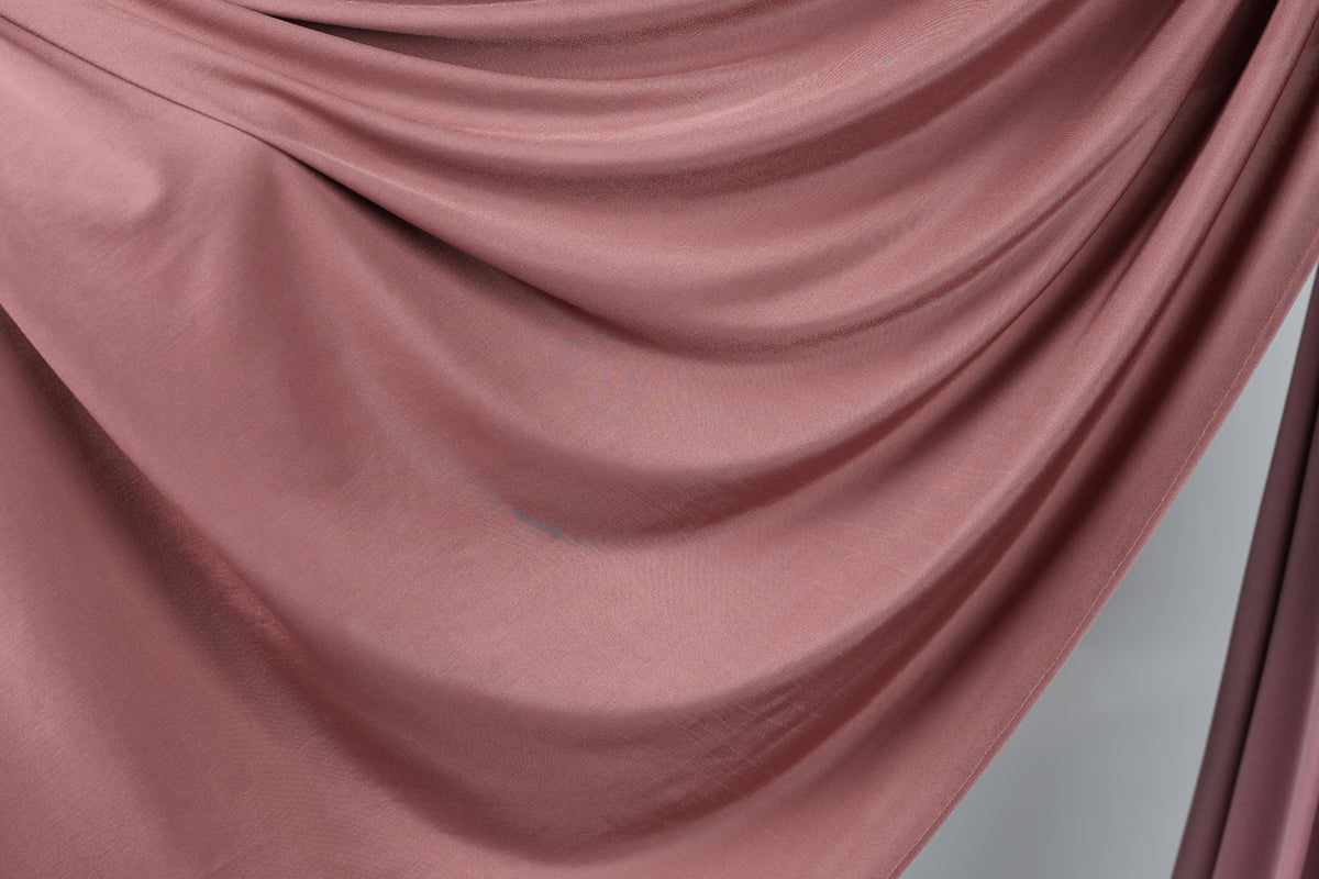 Dusty Mauve Venechia Fabric – Elegant 4-Way Stretch Matte Knit Yardage