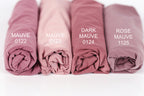 Dusty Mauve Venechia Fabric – Elegant 4-Way Stretch Matte Knit Yardage