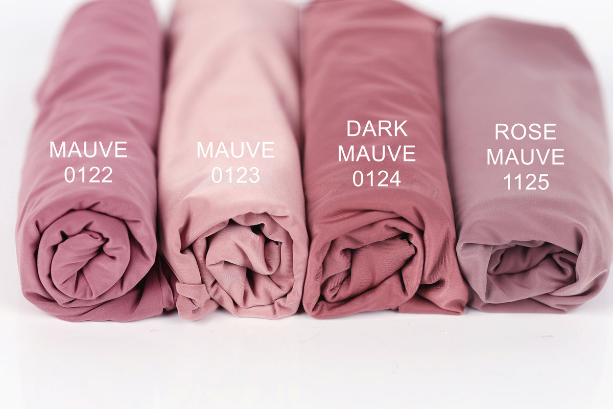Dusty Mauve Venechia Fabric – Elegant 4-Way Stretch Matte Knit Yardage