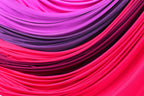 Bold Red Venechia Stretch Fabric – Matte 4-Way Knit 201 gsm by the Yard