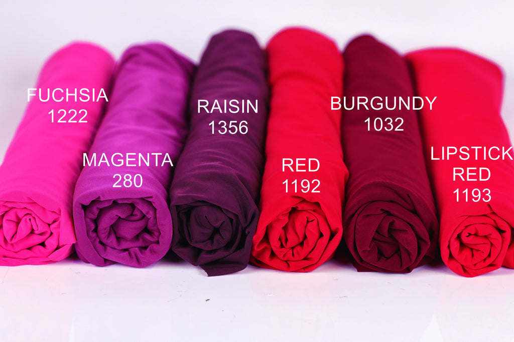 Drapey 4-Way Venechia Stretch Jersey Knit Fabric: Apparel, Costumes - 46 Colors