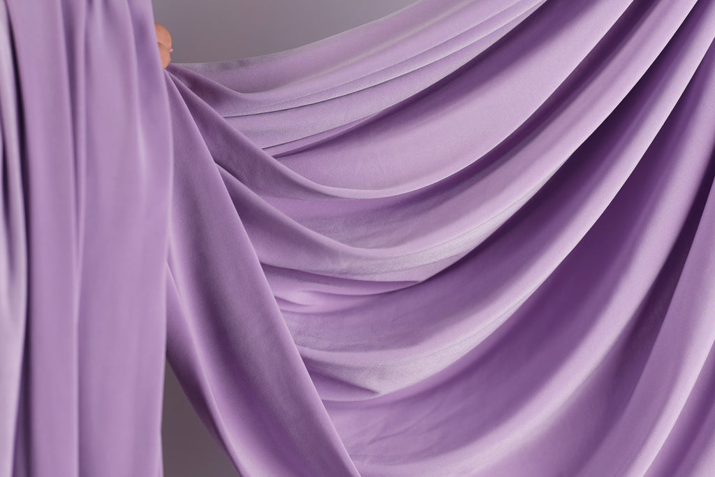 Lavender Venechia Stretch Knit – Smooth Matte Fabric 201 gsm by the Yard