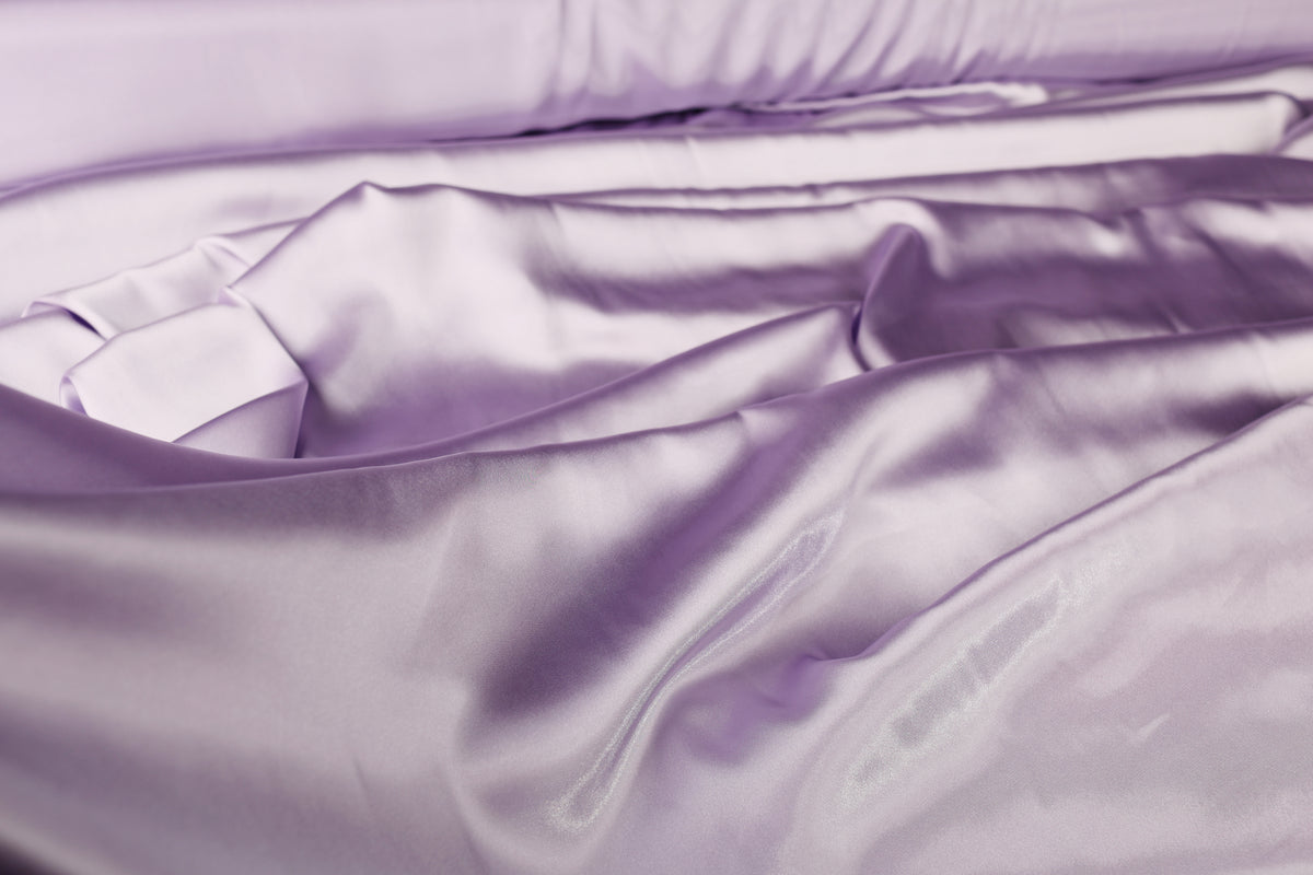 Charmeuse Satin Fabric by the Yard, Silky Polyester for Bridal, Prom and Costume Sewing