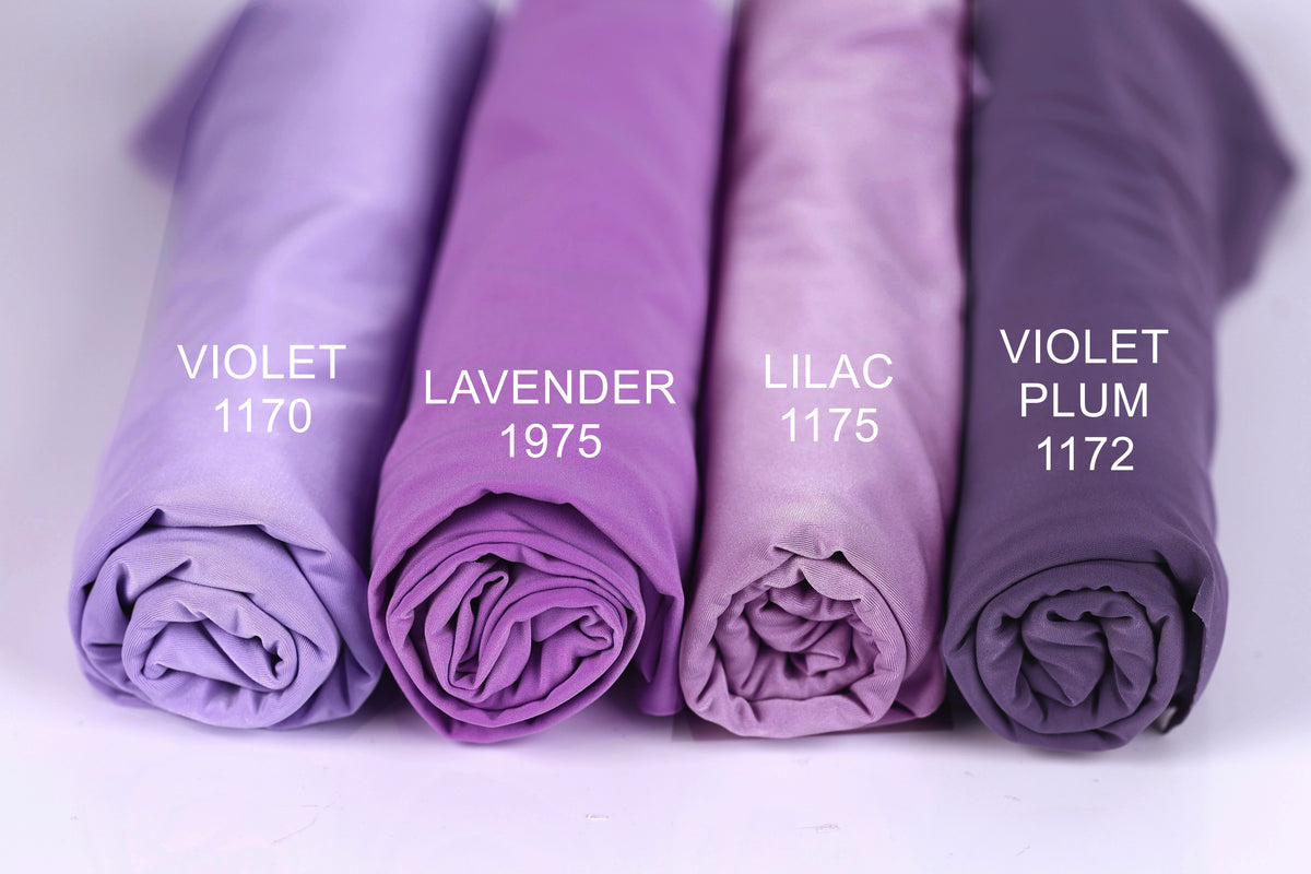 Lavender Venechia Stretch Knit – Smooth Matte Fabric 201 gsm by the Yard