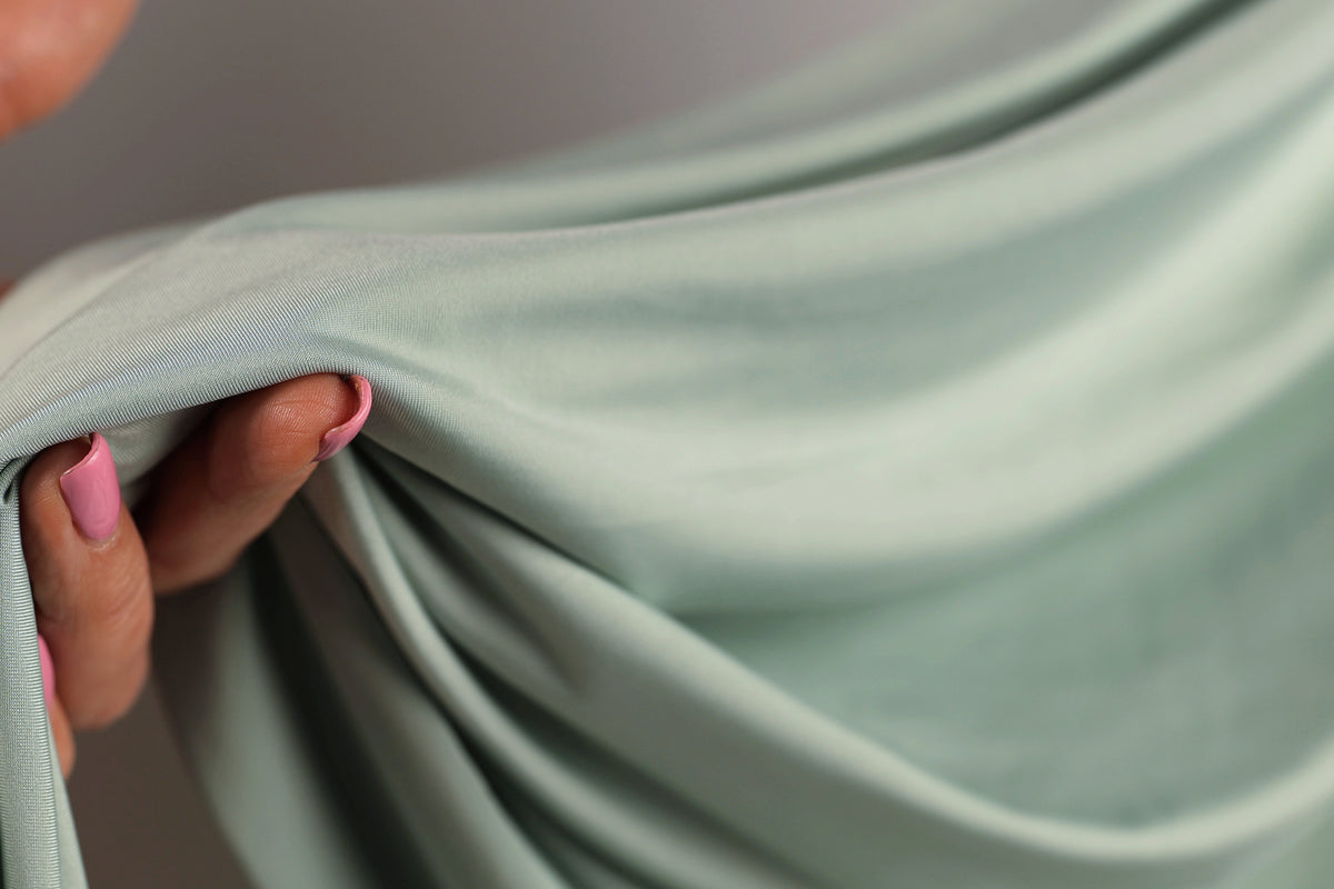 Olive & Sage Venechia Stretch Fabric – Matte 4-Way Knit 201 gsm Yardage