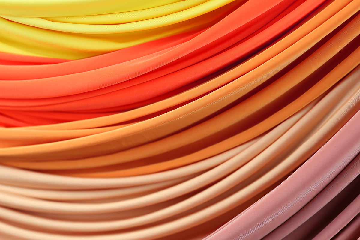 Golden Orange Venechia Stretch Fabric – Matte 4-Way Knit 201 gsm Yardage