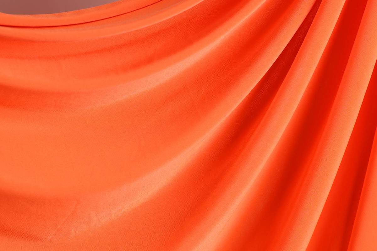 Golden Orange Venechia Stretch Fabric – Matte 4-Way Knit 201 gsm Yardage