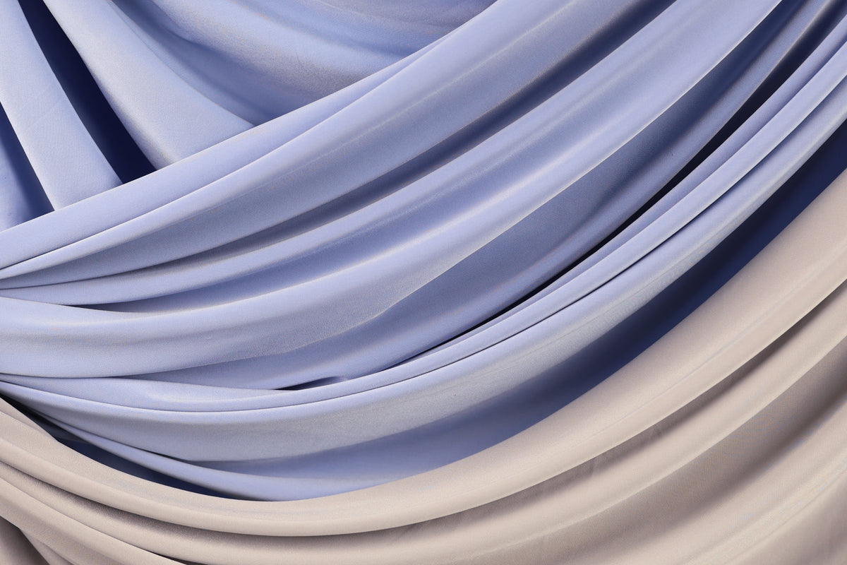 Periwinkle Venechia Stretch Fabric – Soft Matte 4-Way Knit by the Yard