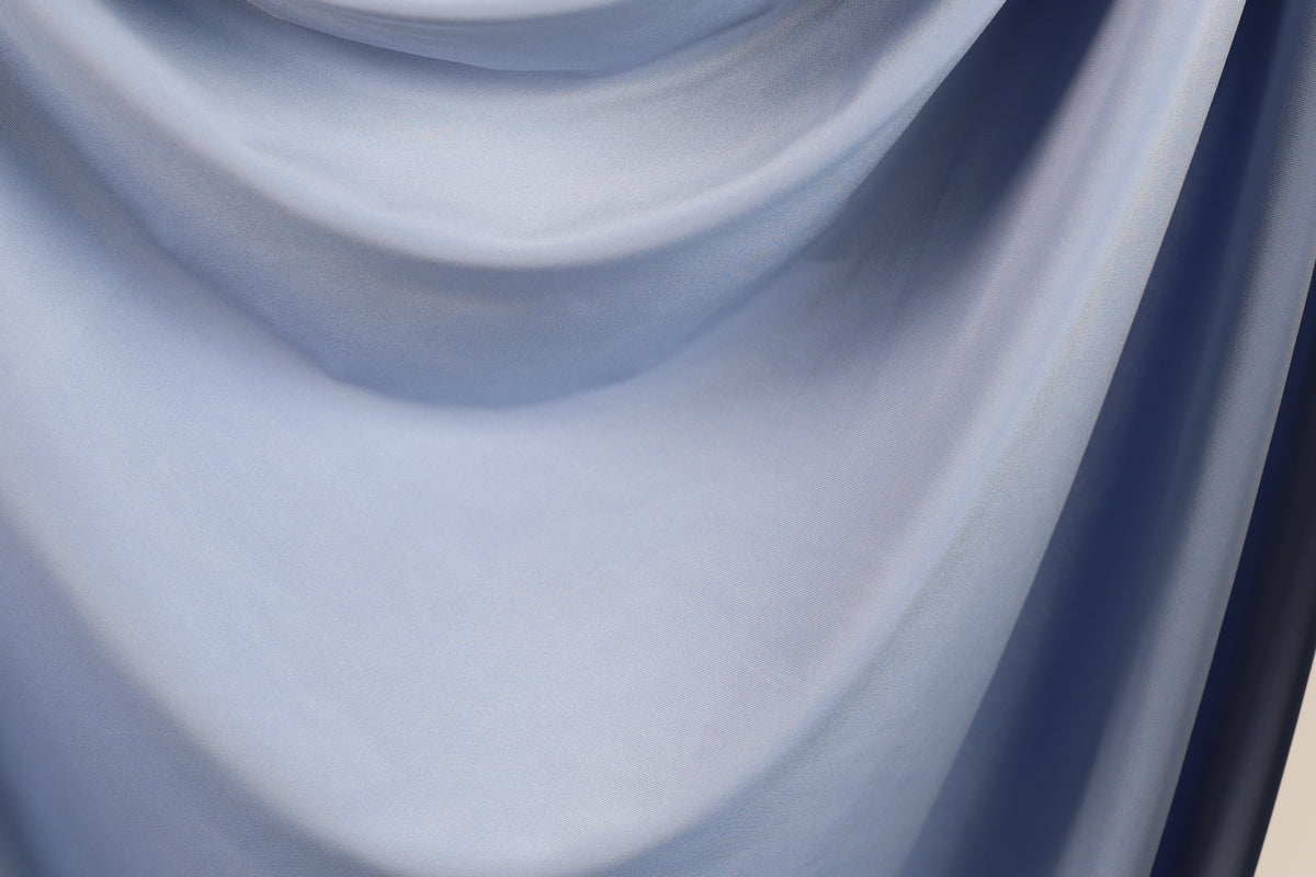Periwinkle Venechia Stretch Fabric – Soft Matte 4-Way Knit by the Yard