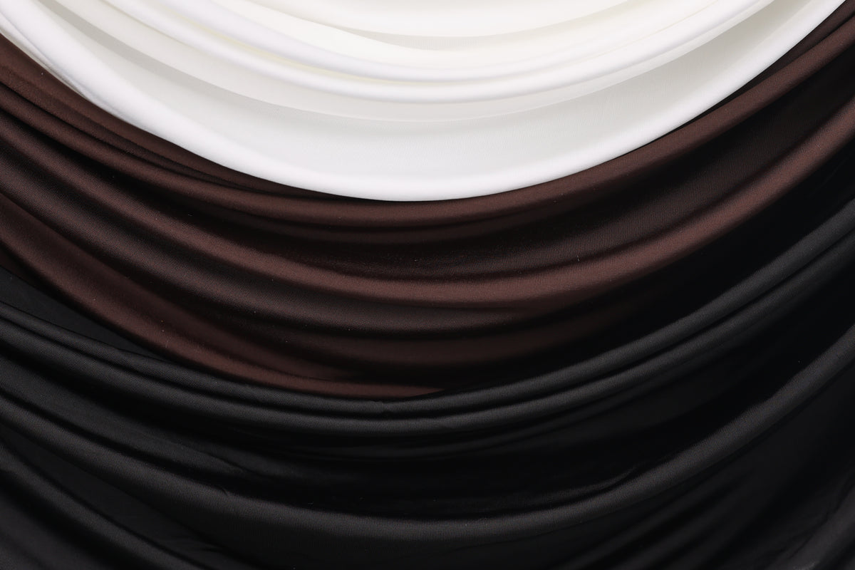 Classic Neutral Venechia Fabric – Matte 4-Way Stretch Knit Yardage
