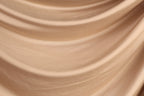 Champagne Venechia Stretch Knit – Matte Draping Fabric by the Yard