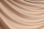 Champagne Venechia Stretch Knit – Matte Draping Fabric by the Yard