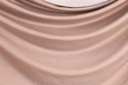 Champagne Venechia Stretch Knit – Matte Draping Fabric by the Yard
