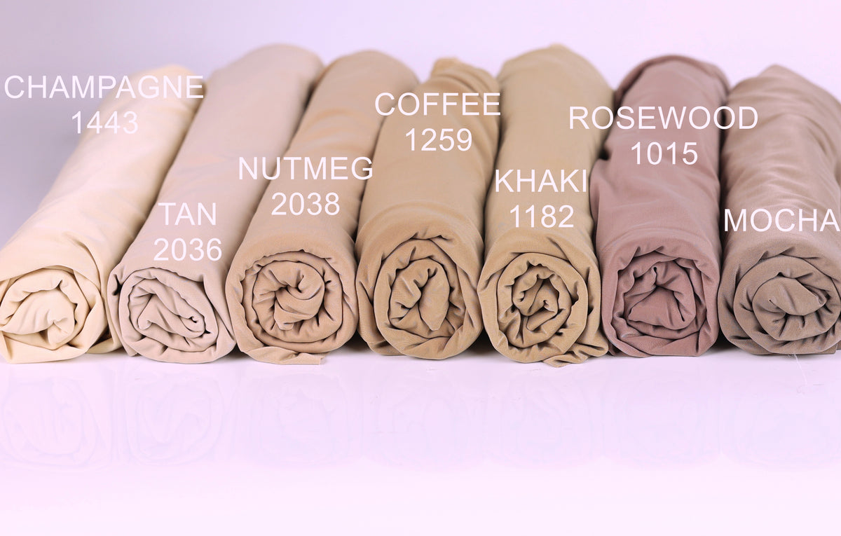 Drapey 4-Way Venechia Stretch Jersey Knit Fabric: Apparel, Costumes - 46 Colors