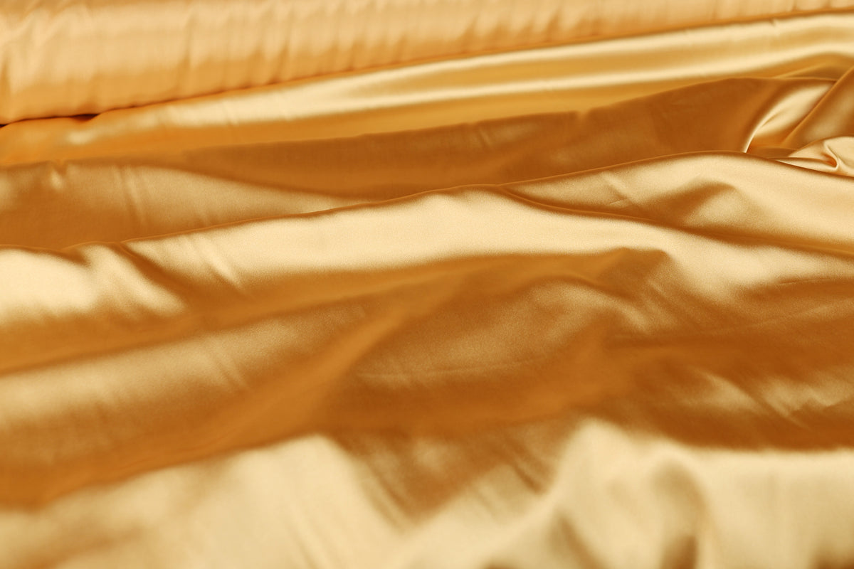 Charmeuse Satin Fabric by the Yard, Silky Polyester for Bridal, Prom and Costume Sewing