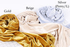 Glitter Velvet Stretch Fabric by Yard, 4-Way Stretch for Dance Costumes Eveningwear