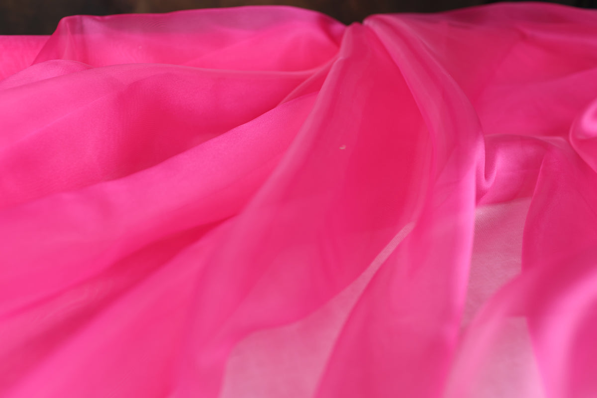 Crystal Organza Fabric by the Yard for Dress & Sewing-  47 Colors