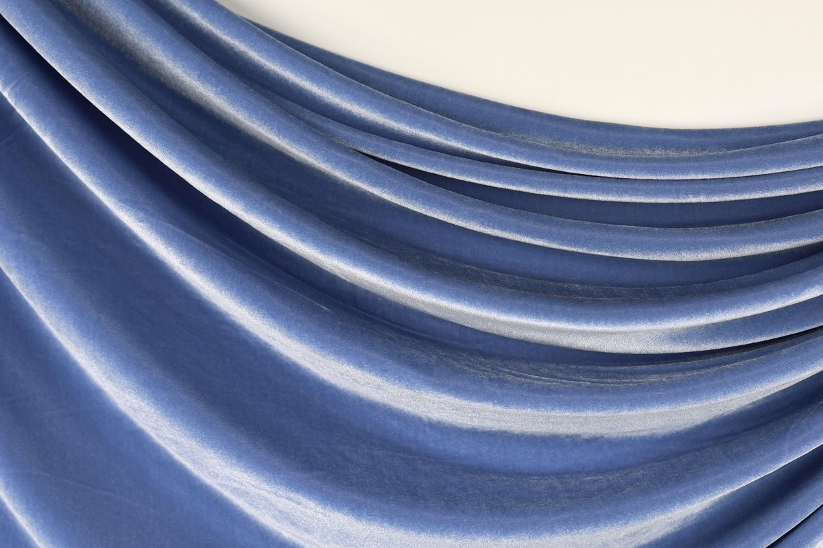 Stretch Velvet Fabric by the Yard, Heavy 360 GSM – 13 Colors
