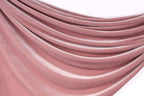 Beige & Off White Stretch Velvet Fabric by the Yard for Bridal, Dresses and Costumes