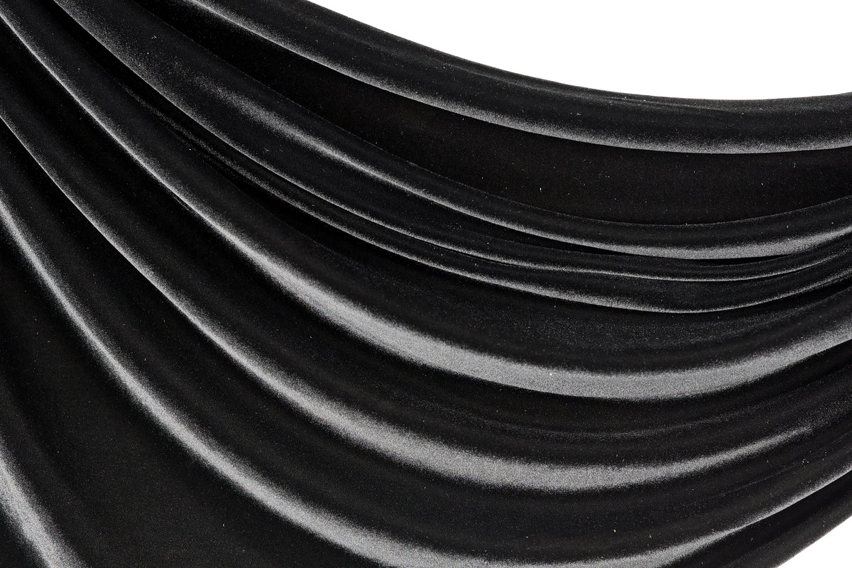 Beige Stretch Velvet Fabric by the Yard, Heavy Velvet for Dresses & Costumes