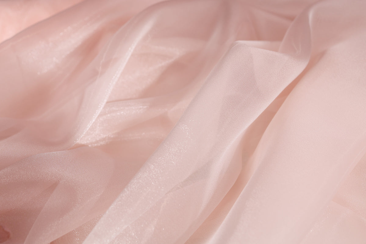 Crystal Organza Fabric by the Yard for Dress & Sewing-  47 Colors