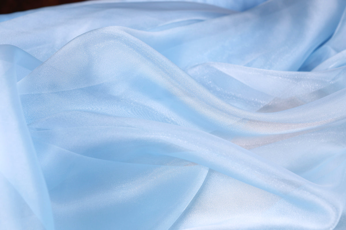 Crystal Organza Fabric by the Yard for Dress & Sewing-  47 Colors