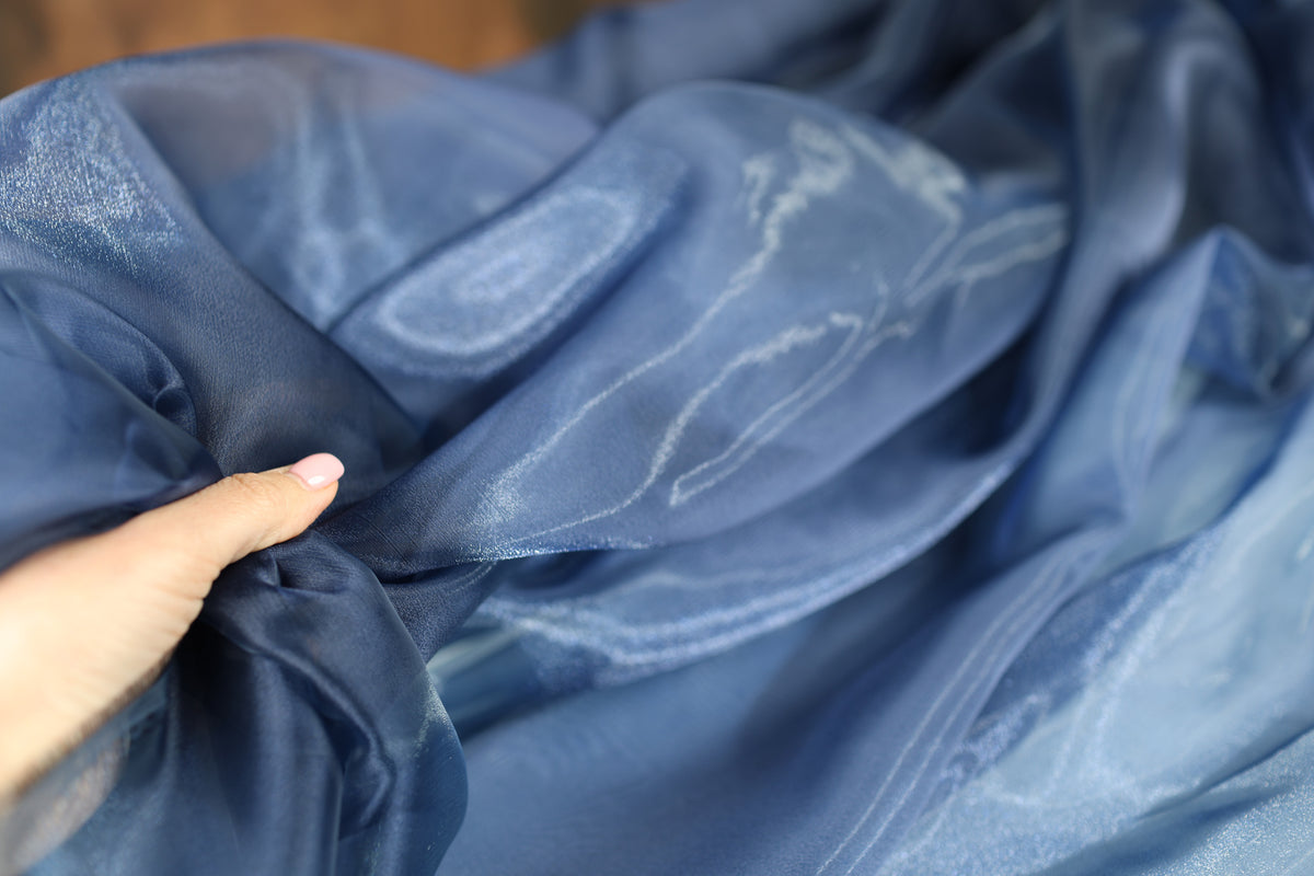 Crystal Organza Fabric by the Yard for Dress & Sewing-  47 Colors