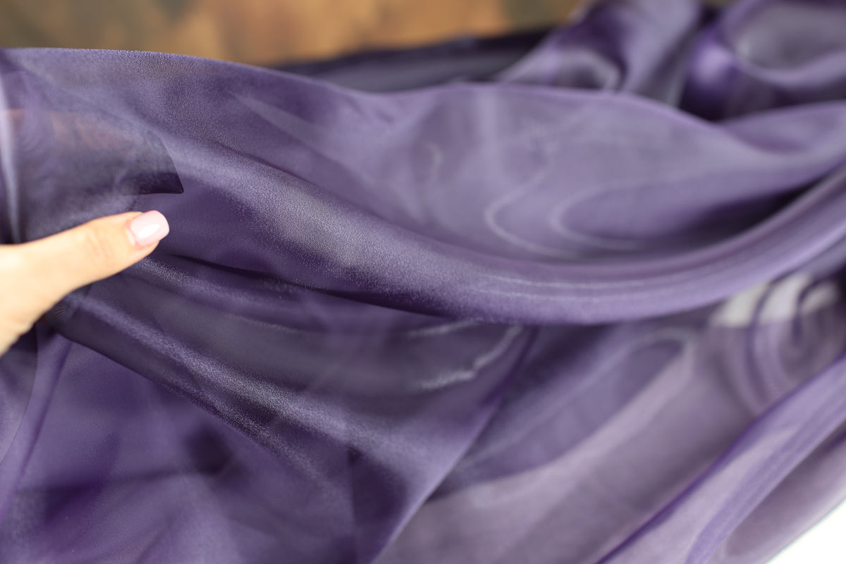 Crystal Organza Fabric by the Yard for Dress & Sewing-  47 Colors
