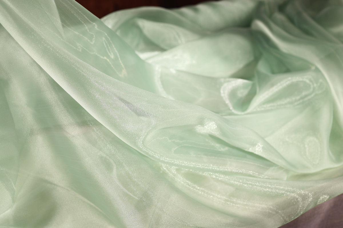Crystal Organza Fabric by the Yard for Dress & Sewing-  47 Colors
