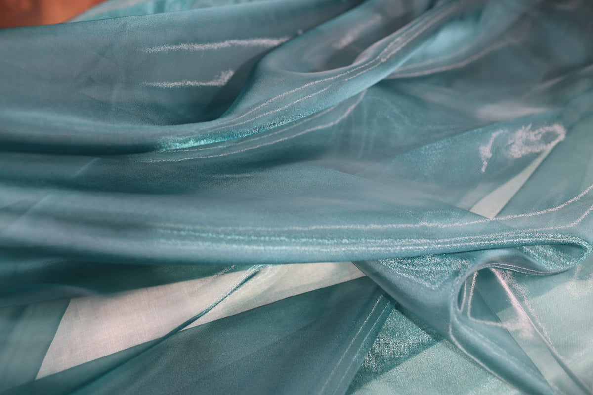 Crystal Organza Fabric by the Yard for Dress & Sewing-  47 Colors