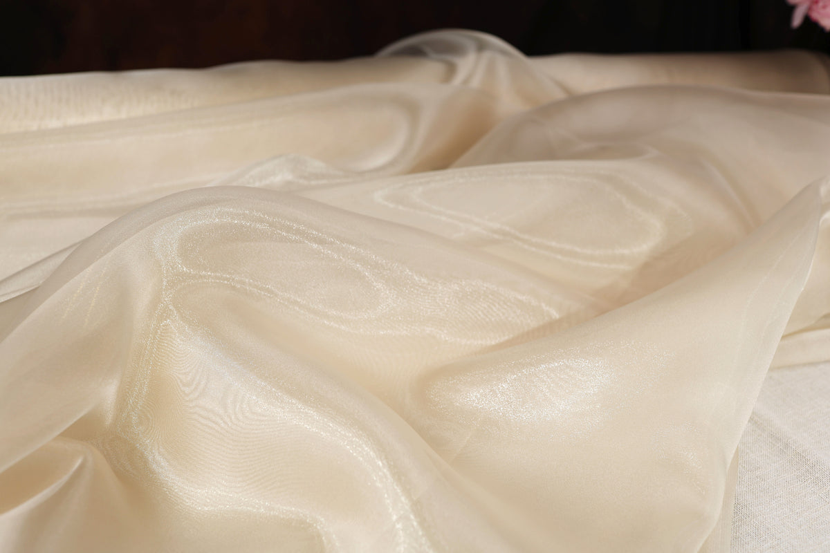 Crystal Organza Fabric by the Yard for Dress & Sewing-  47 Colors