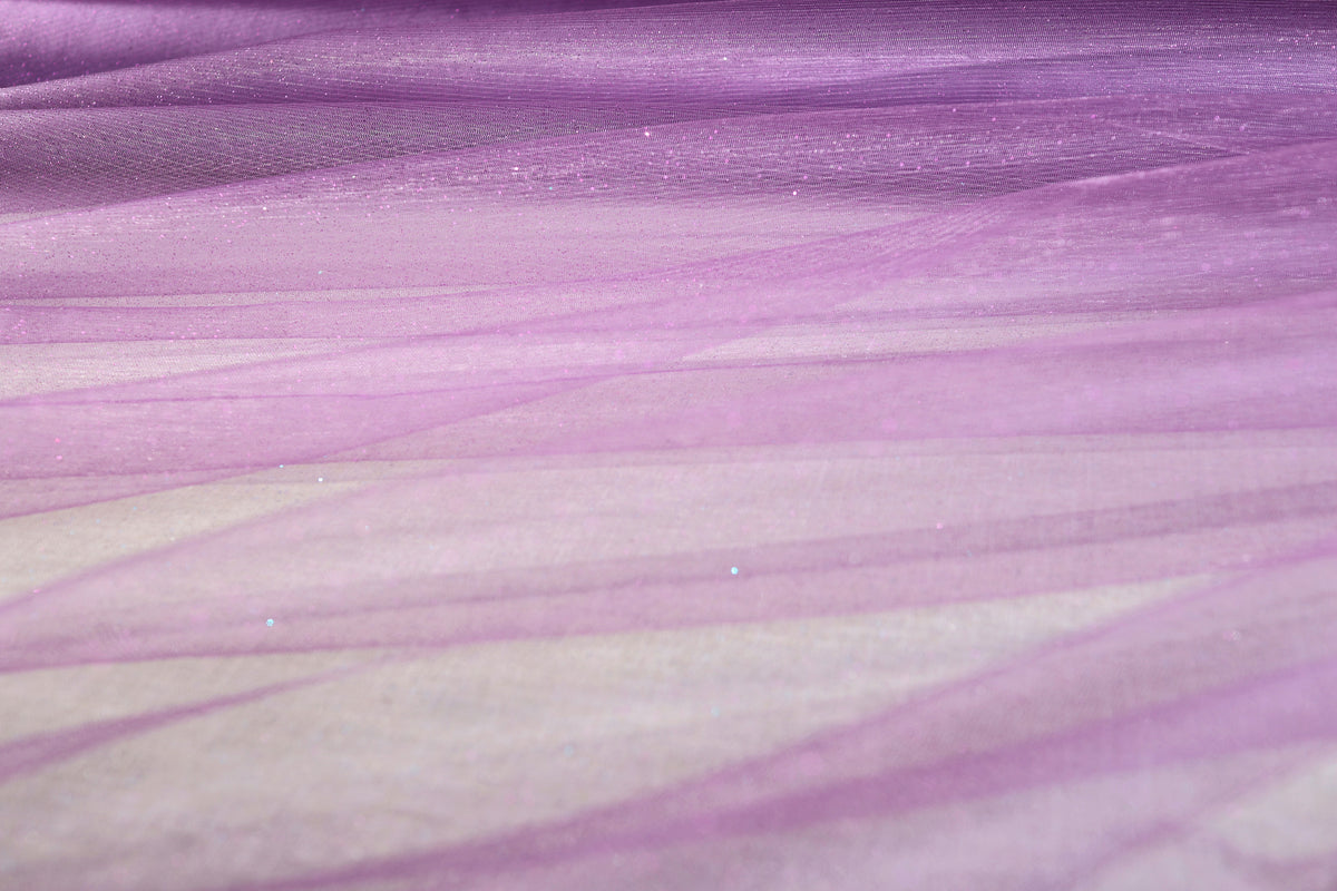 Glitter Tulle Fabric Swatches: 20 Colors, Sparkle Mesh, Semi-Soft Fabric Color Preview
